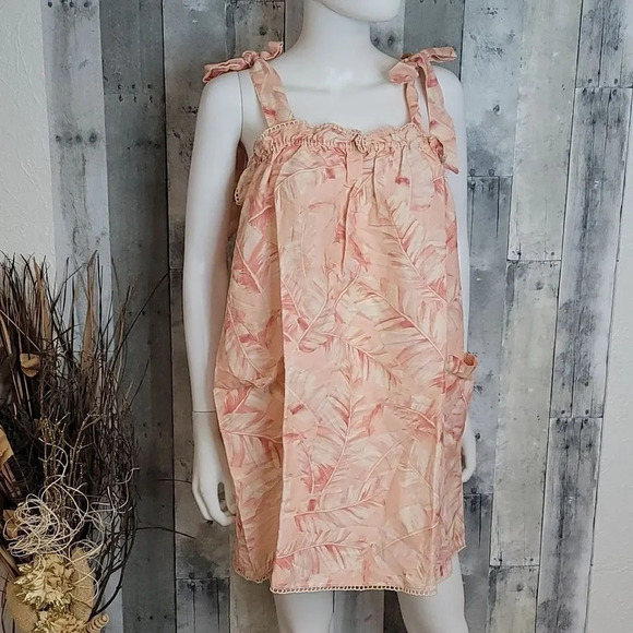 Show Me Your MuMu Sunshine Palm Majestic Linen Dress - Picture 4 of 14